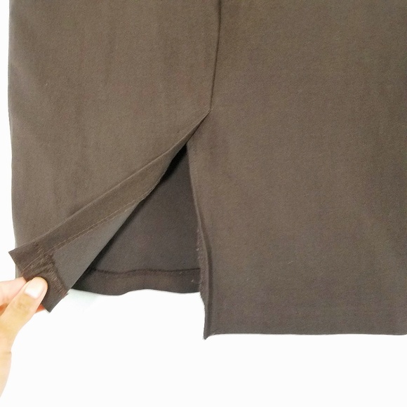 Spring Street Brown Stretchy Pencil Skirt 9/10 - Picture 4 of 5